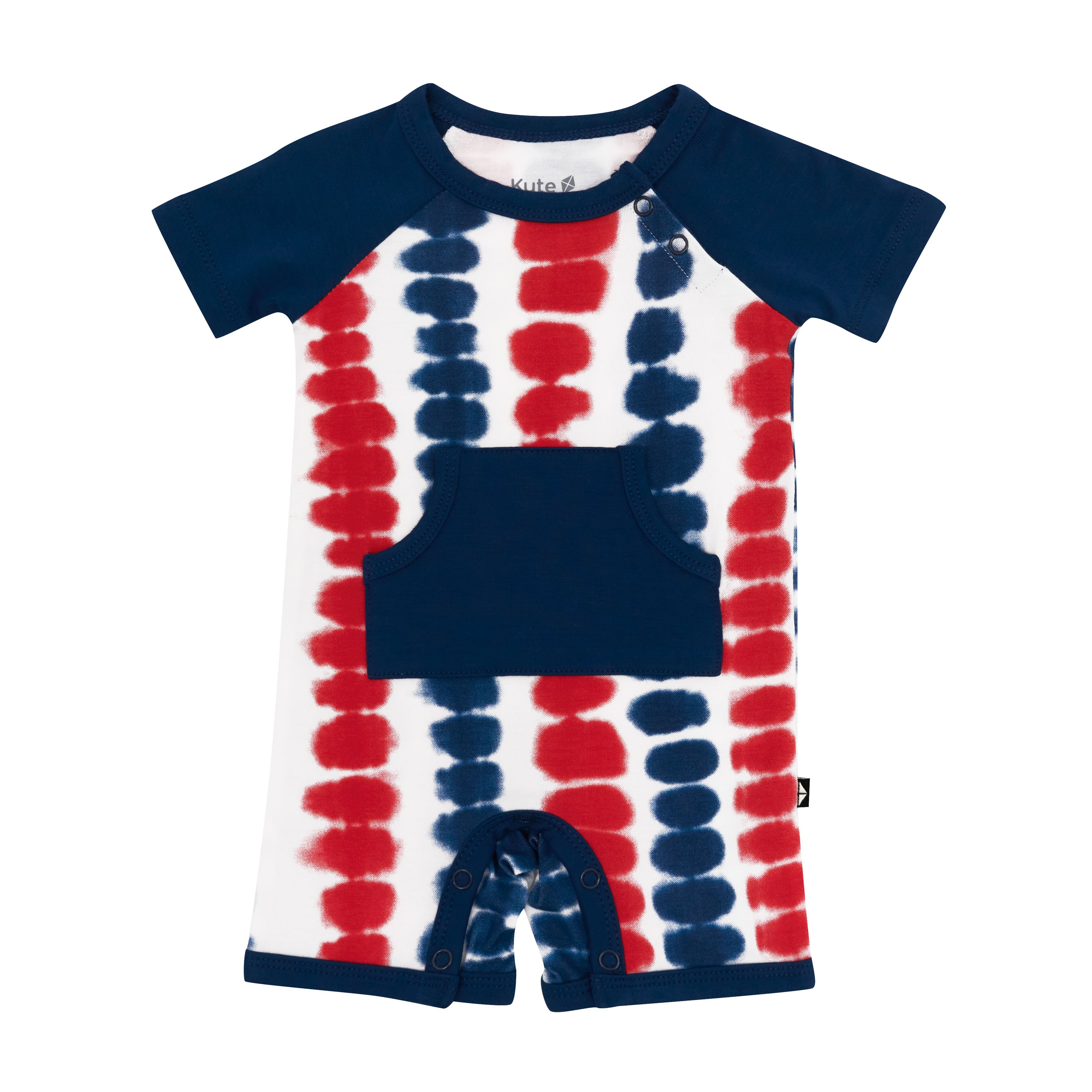 Kyte Baby's Shortall in Liberty Rip Tide