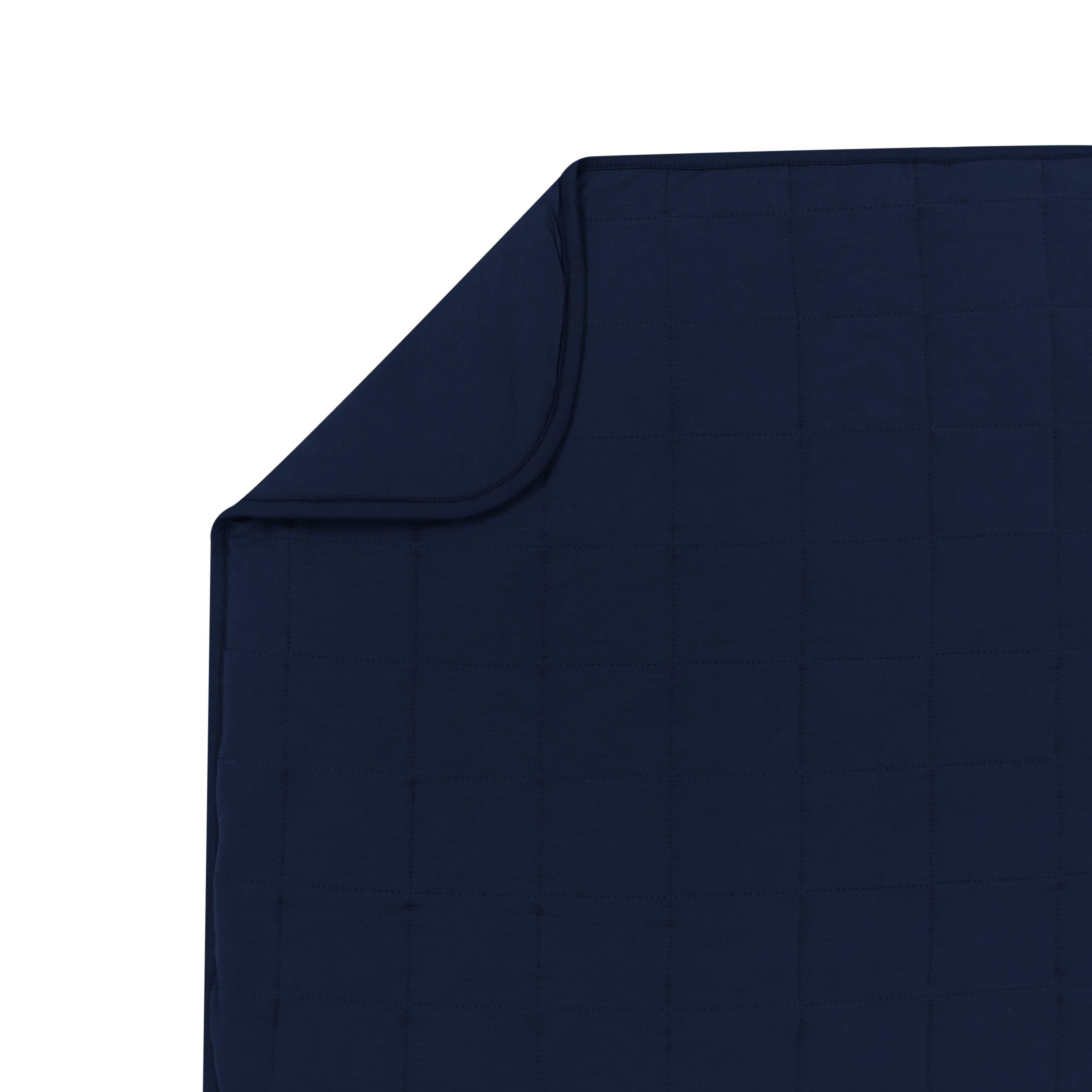 Kyte Baby Adult Quilted Twin Blanket in Navy 1.0 TOG