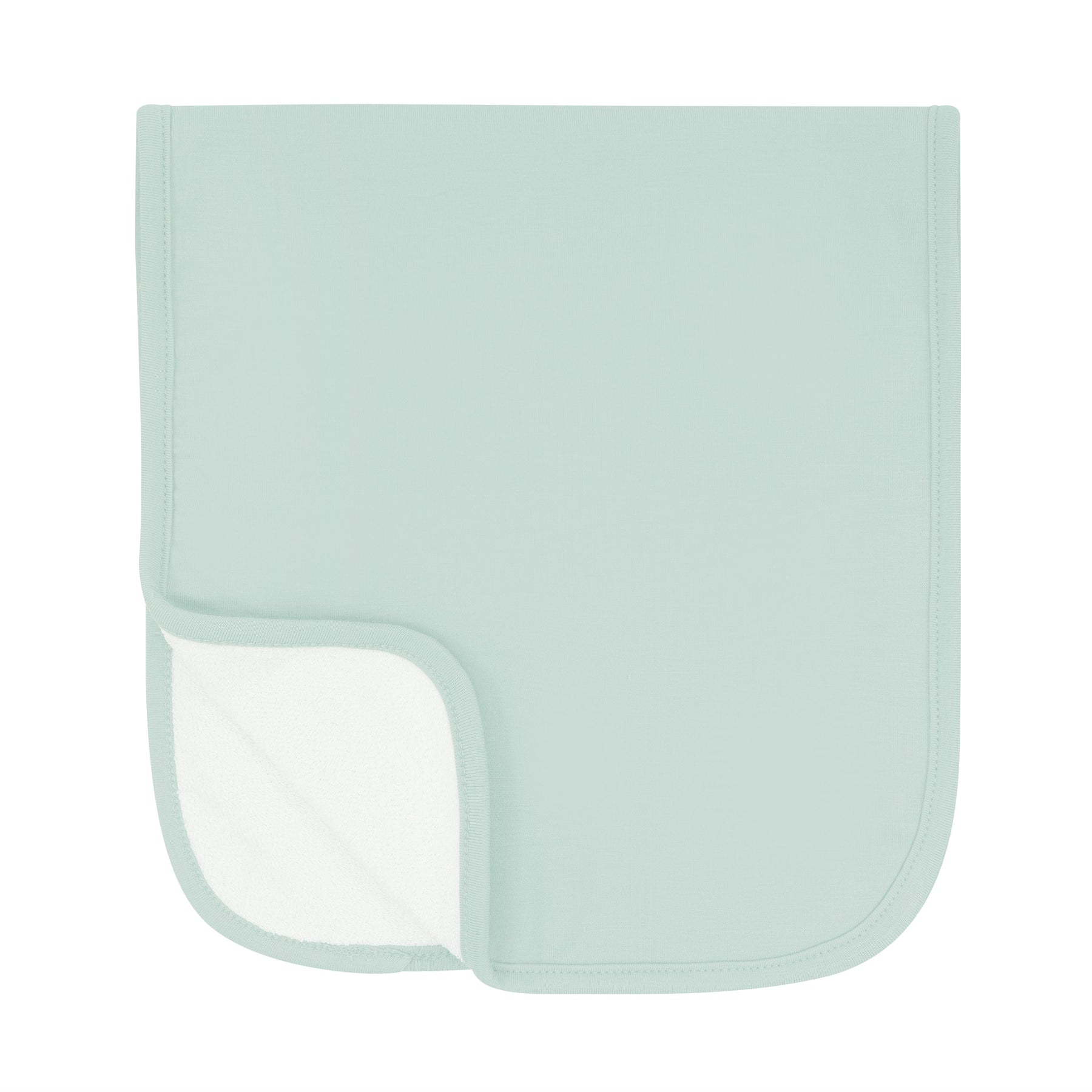 Kyte Baby bamboo and terry antibacterial Burp Cloth in Sage