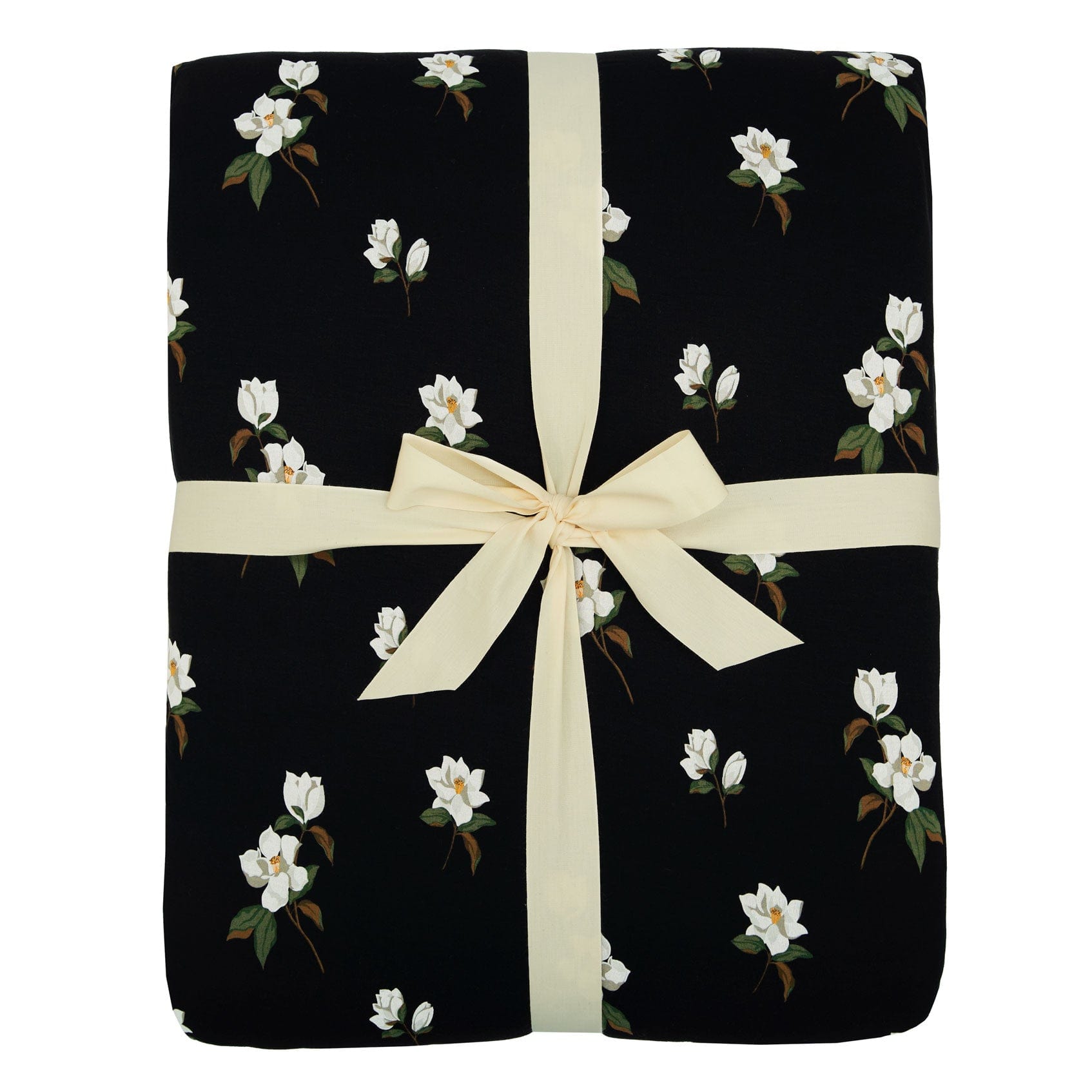 Kyte Baby Adult Quilted Blanket in Big Midnight Magnolia 2.5