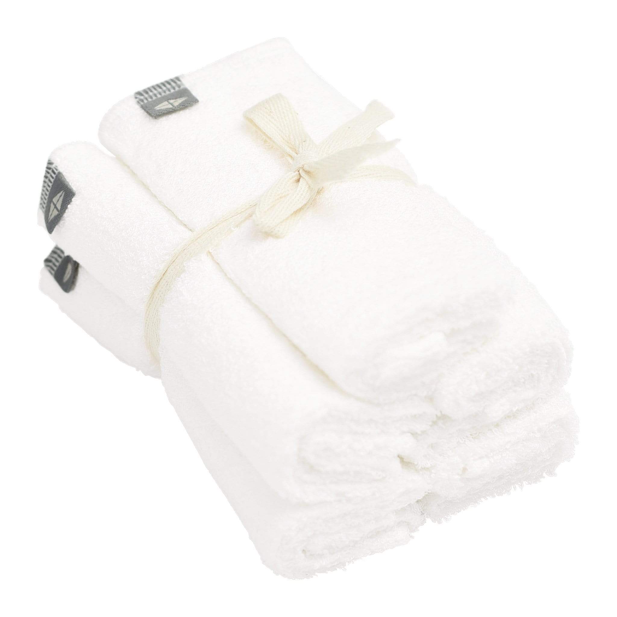 Kyte Baby Terry Washcloth 5-Pack in  Cloud white